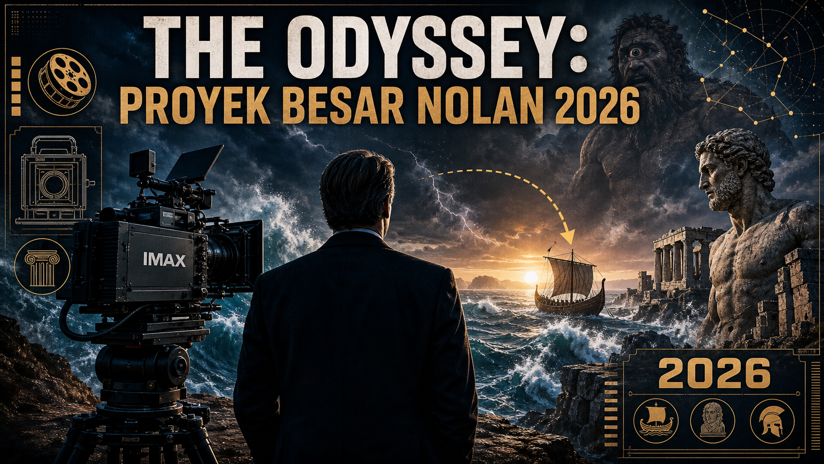 Mengapa The Odyssey Jadi Proyek Besar Nolan pada 2026? - nolan