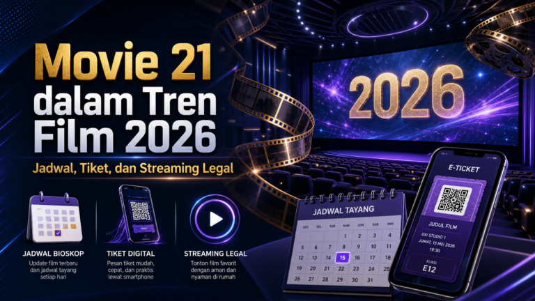 movie - Movie 21 dalam Tren Film 2026: Jadwal, Tiket, dan Streaming Legal