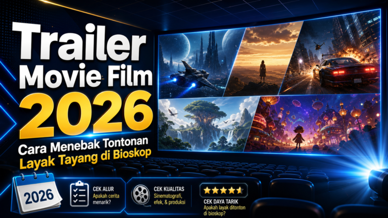 movie - Trailer Movie Film 2026: Cara Menebak Tontonan Layak Tayang di Bioskop
