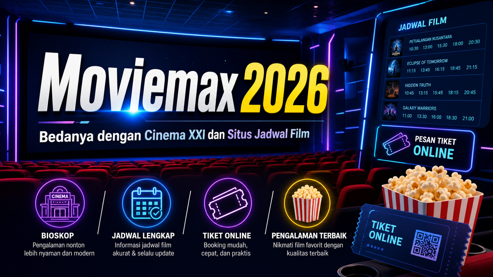 moviemax - Moviemax 2026: Bedanya dengan Cinema XXI dan Situs Jadwal Film