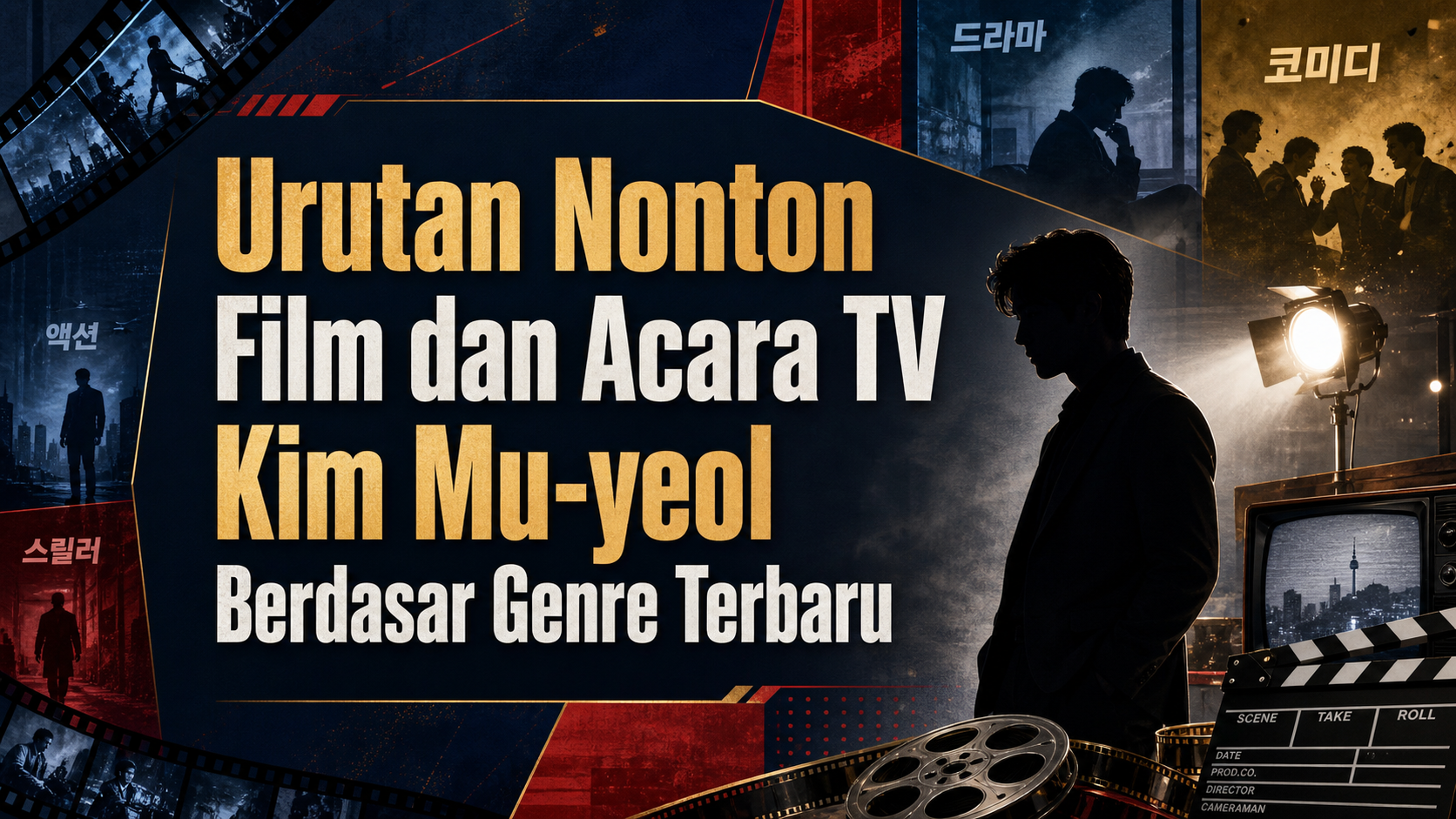 muyeol - Urutan Nonton Film dan Acara TV Kim Mu-yeol Berdasar Genre Terbaru