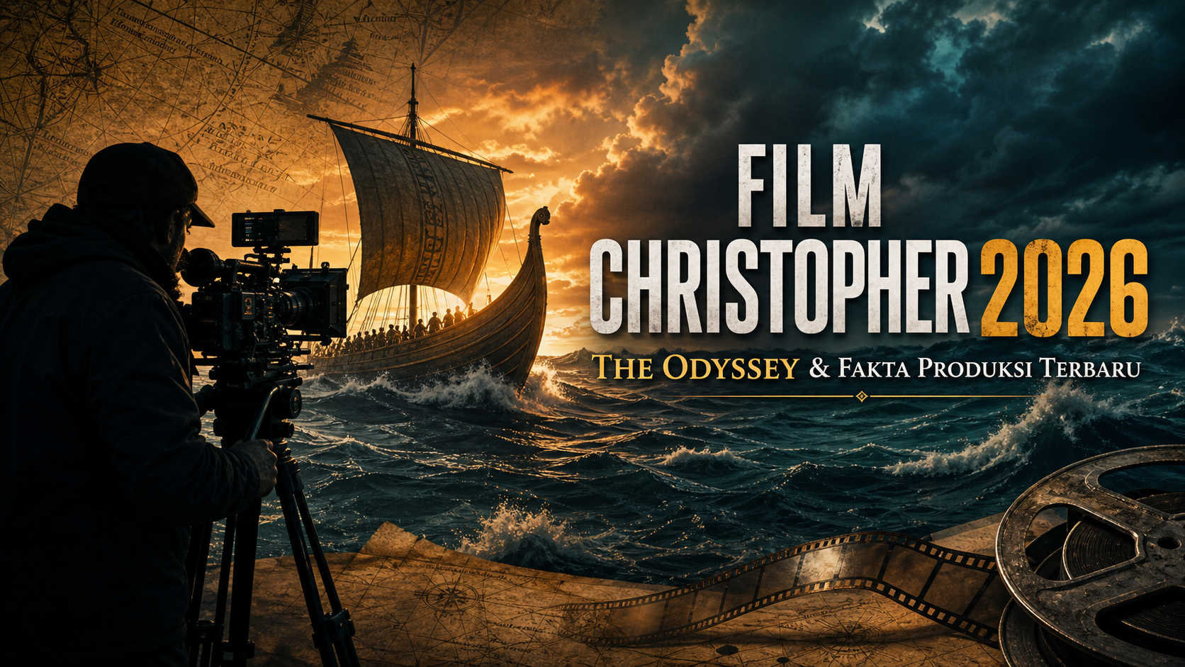 nolan - Film Christopher Nolan 2026: The Odyssey dan Fakta Produksi Terbaru
