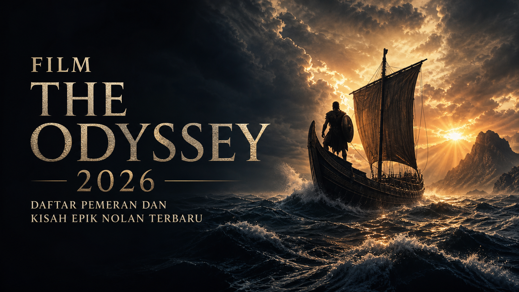 odyssey - Film The Odyssey 2026: Daftar Pemeran dan Kisah Epik Nolan Terbaru