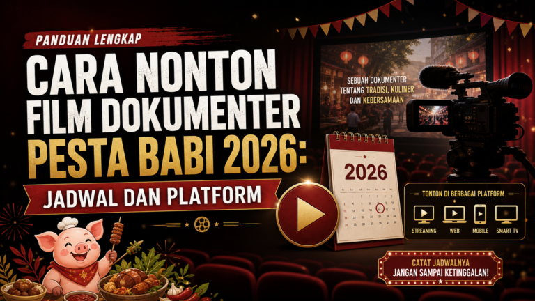 pesta - Cara Nonton Film Dokumenter Pesta Babi 2026: Jadwal dan Platform