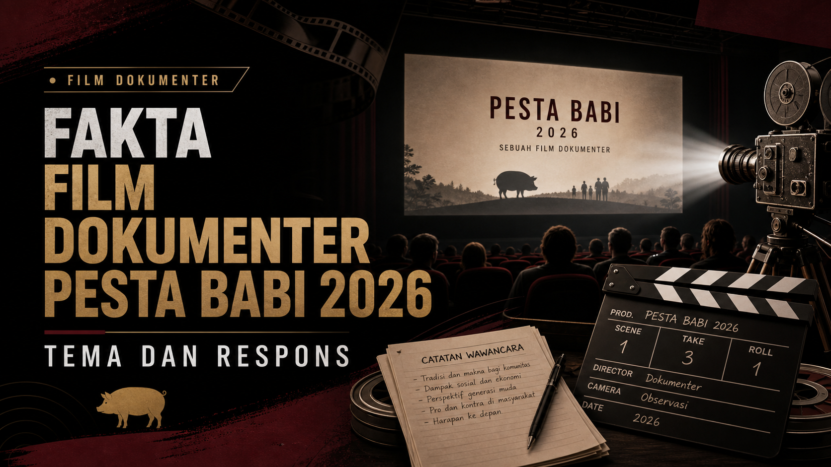 pesta - Fakta Film Dokumenter Pesta Babi 2026: Tema dan Respons