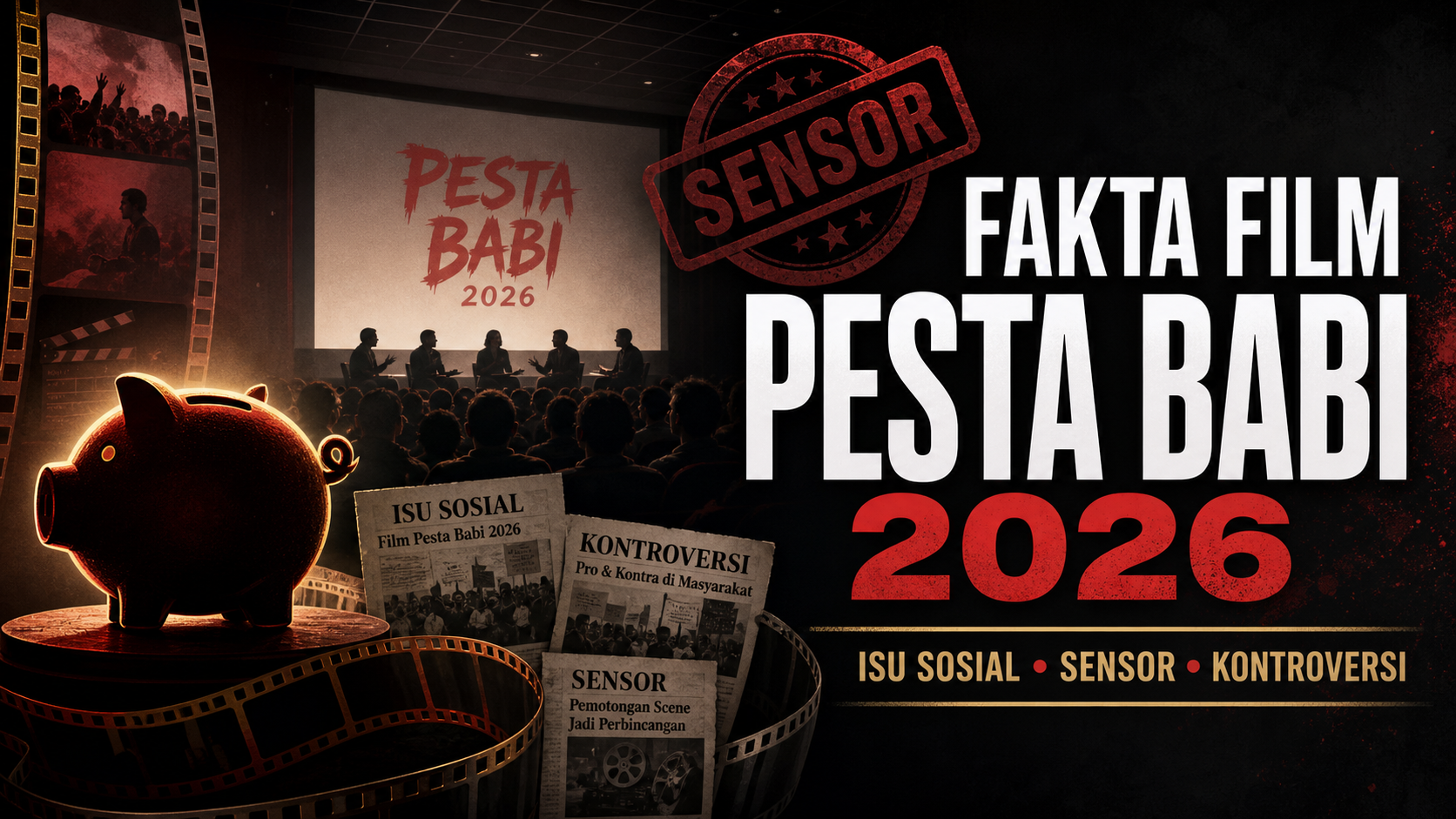 pesta - Fakta Film Pesta Babi 2026: Isu Sosial, Sensor, dan Kontroversi