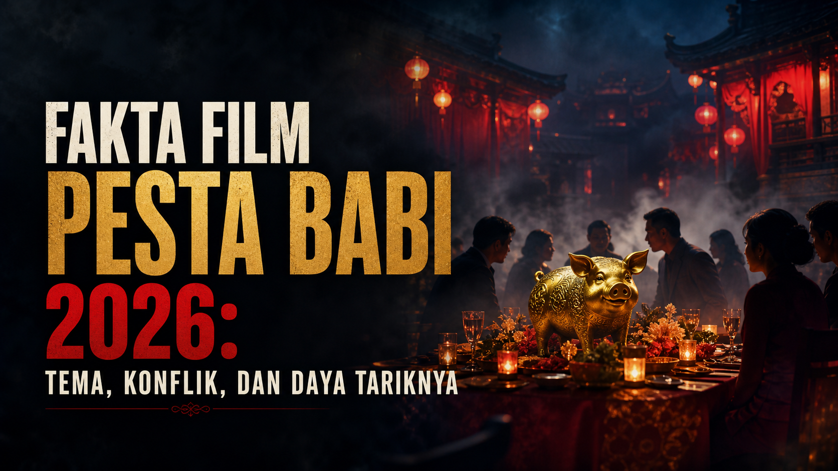 pesta - Fakta Film Pesta Babi 2026: Tema, Konflik, dan Daya Tariknya
