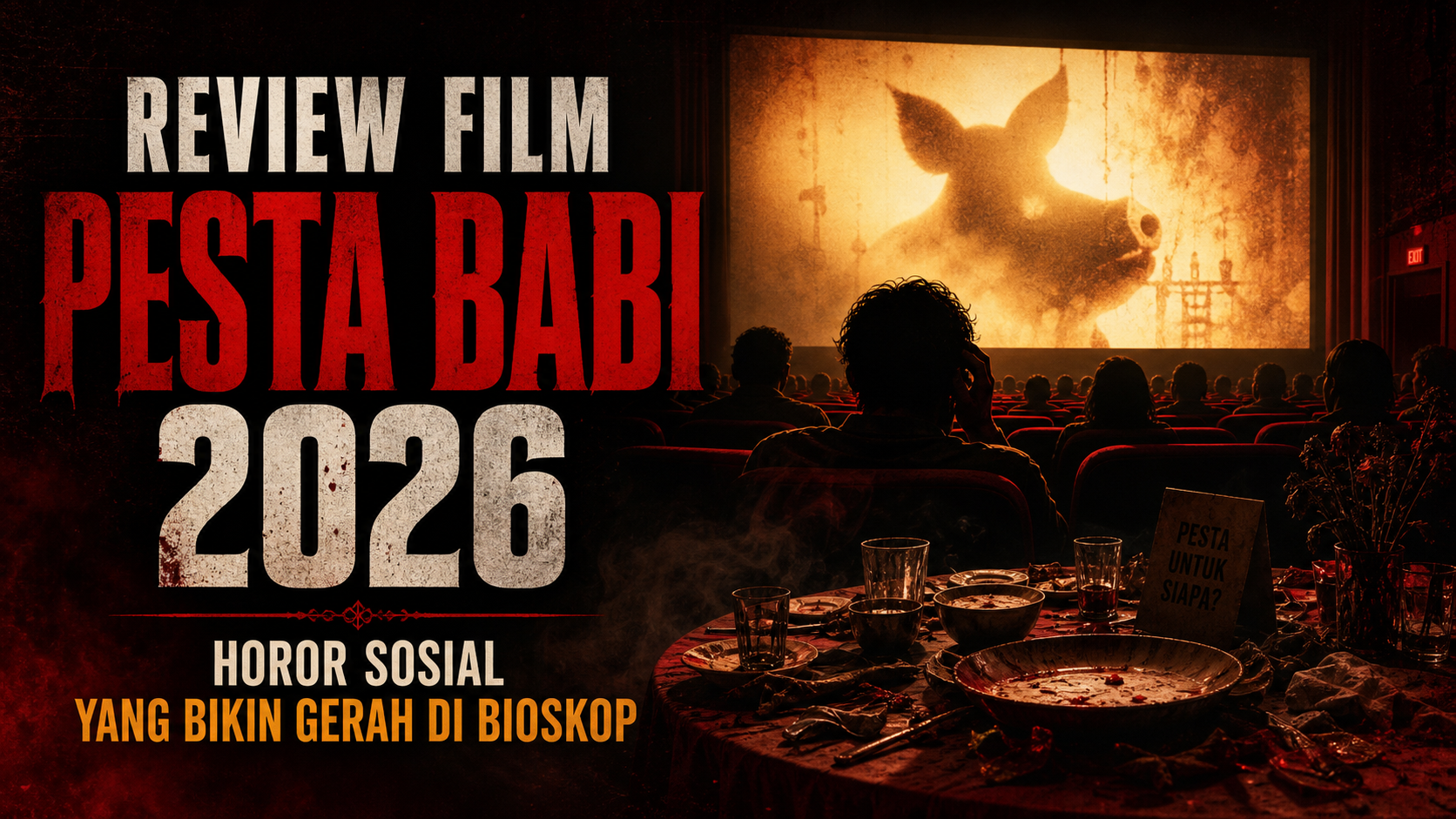 pesta - Review Film Pesta Babi 2026: Horor Sosial yang Bikin Gerah di Bioskop