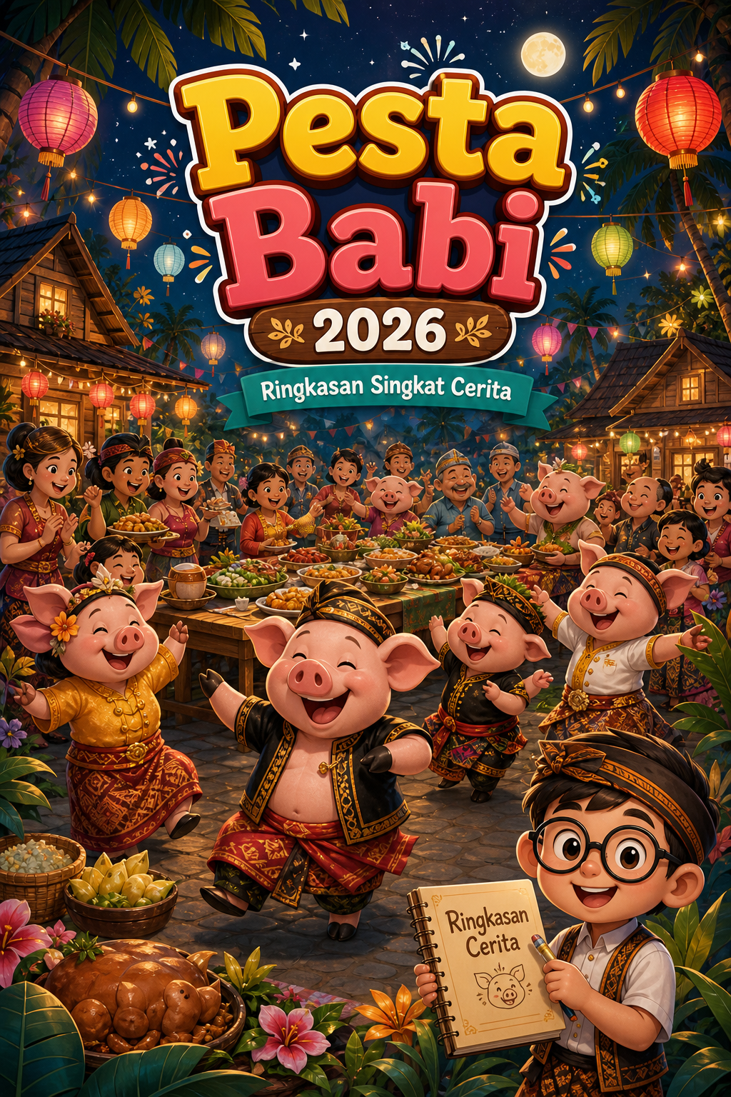 Ringkasan Singkat Cerita Pesta Babi 2026 - film
