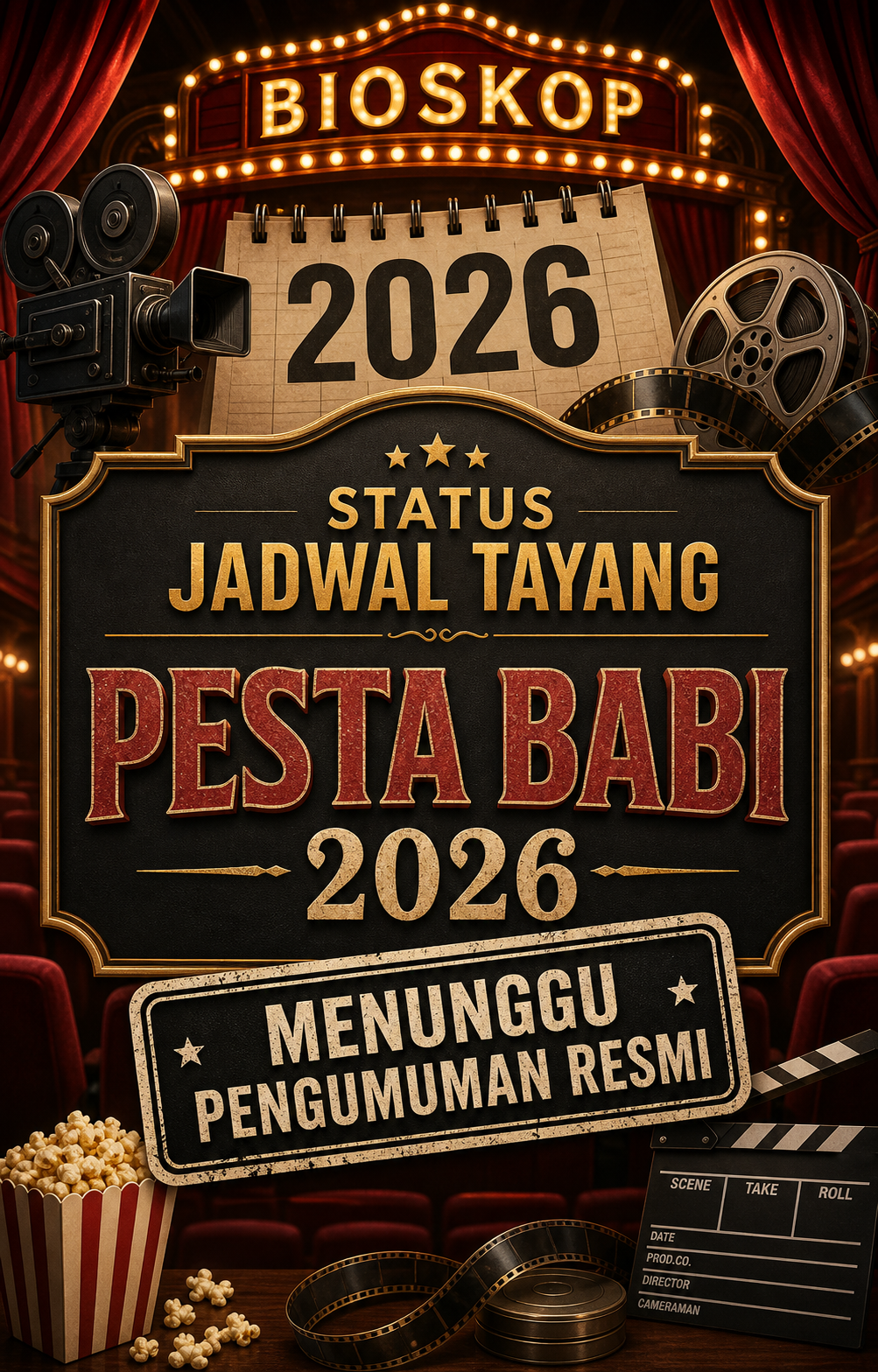 Status Jadwal Tayang Film Pesta Babi 2026 - pesta