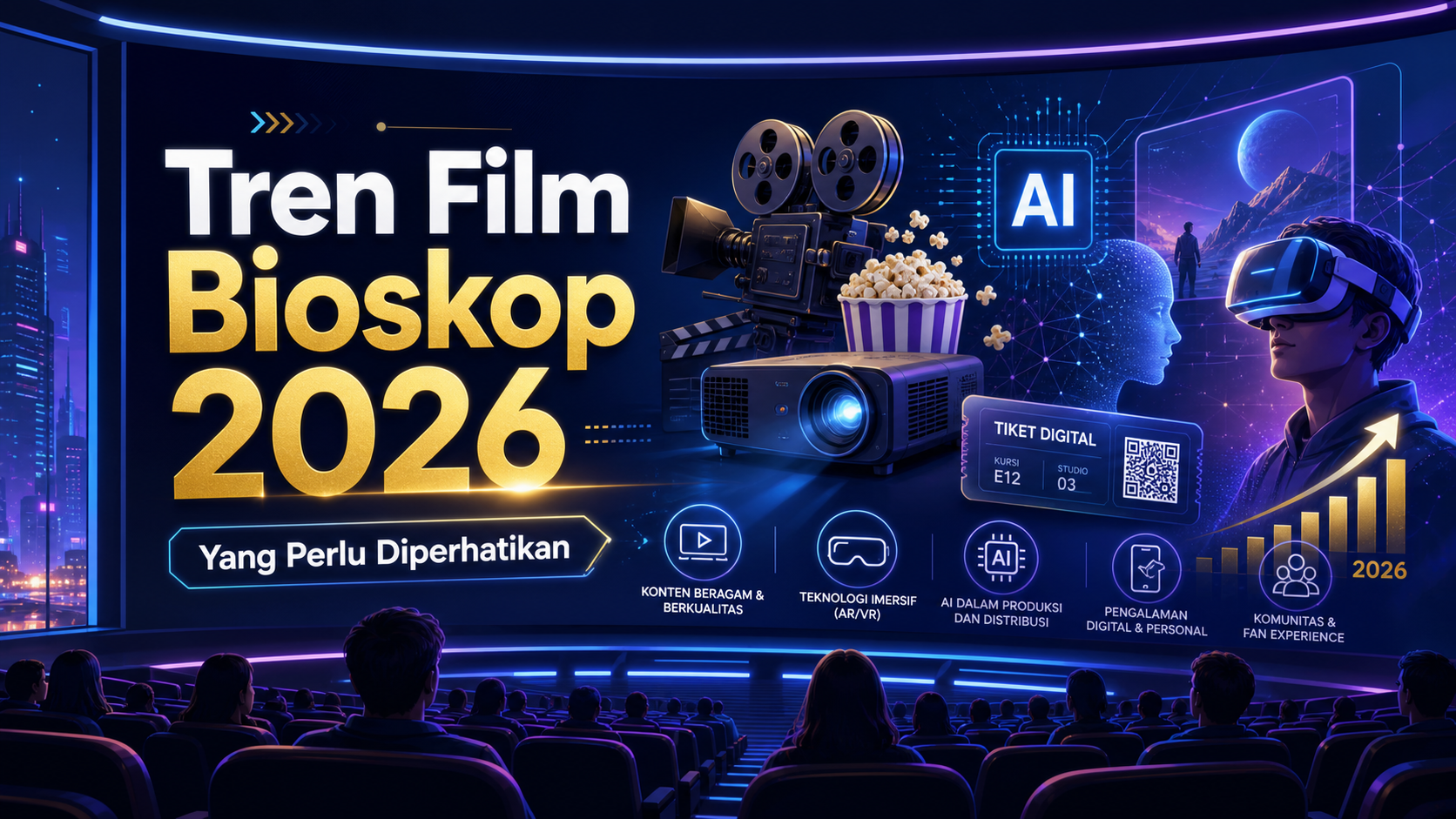 Tren Film Bioskop 2026 yang Perlu Diperhatikan - film