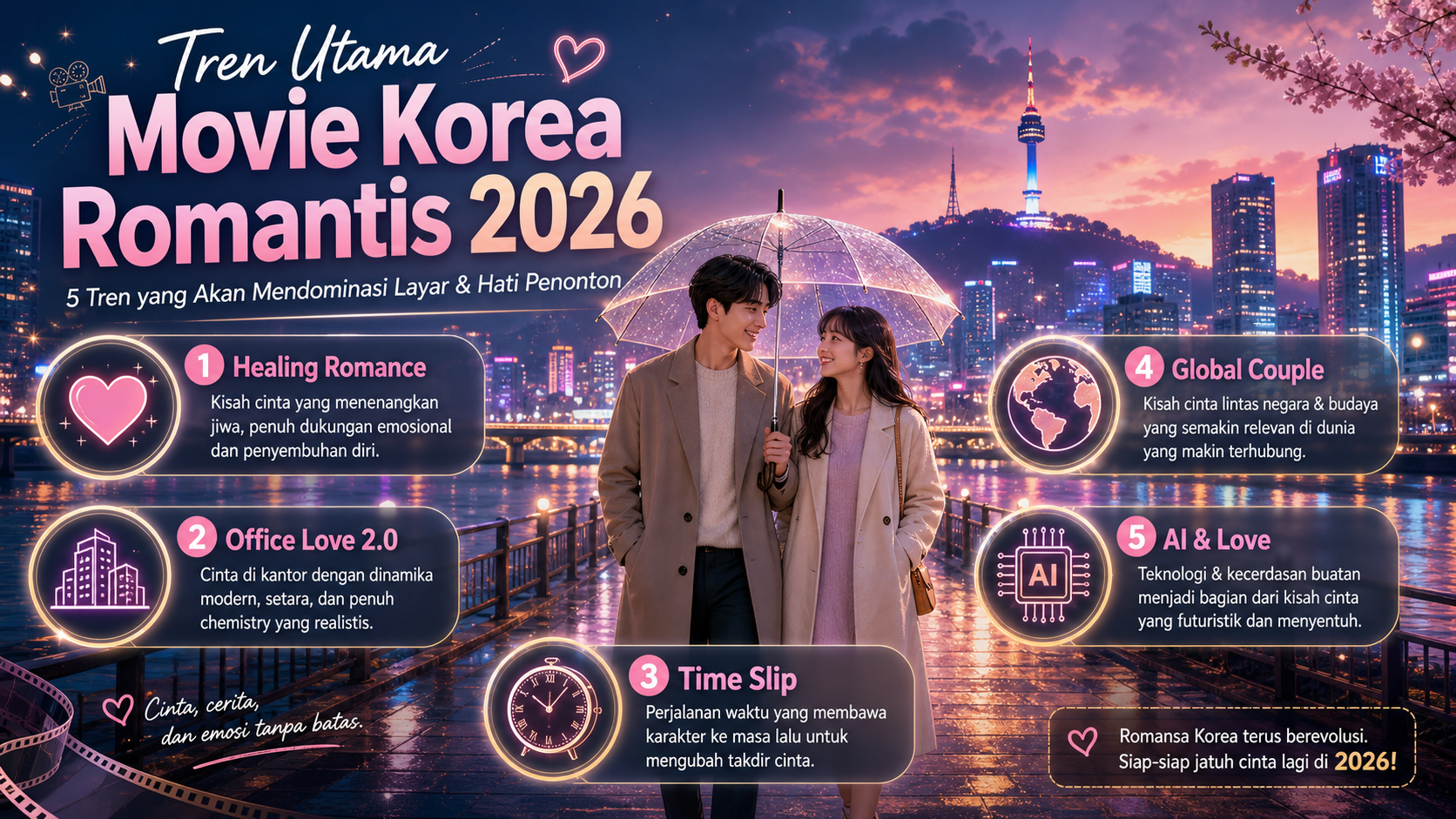 Tren Utama Movie Korea Romantis 2026 - korea
