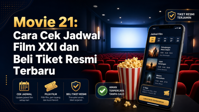 xxi - Movie 21: Cara Cek Jadwal Film XXI dan Beli Tiket Resmi Terbaru