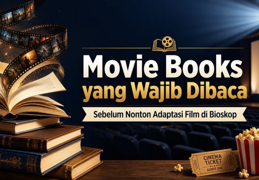 adaptasi - Movie Books yang Wajib Dibaca Sebelum Nonton Adaptasi Film di Bioskop