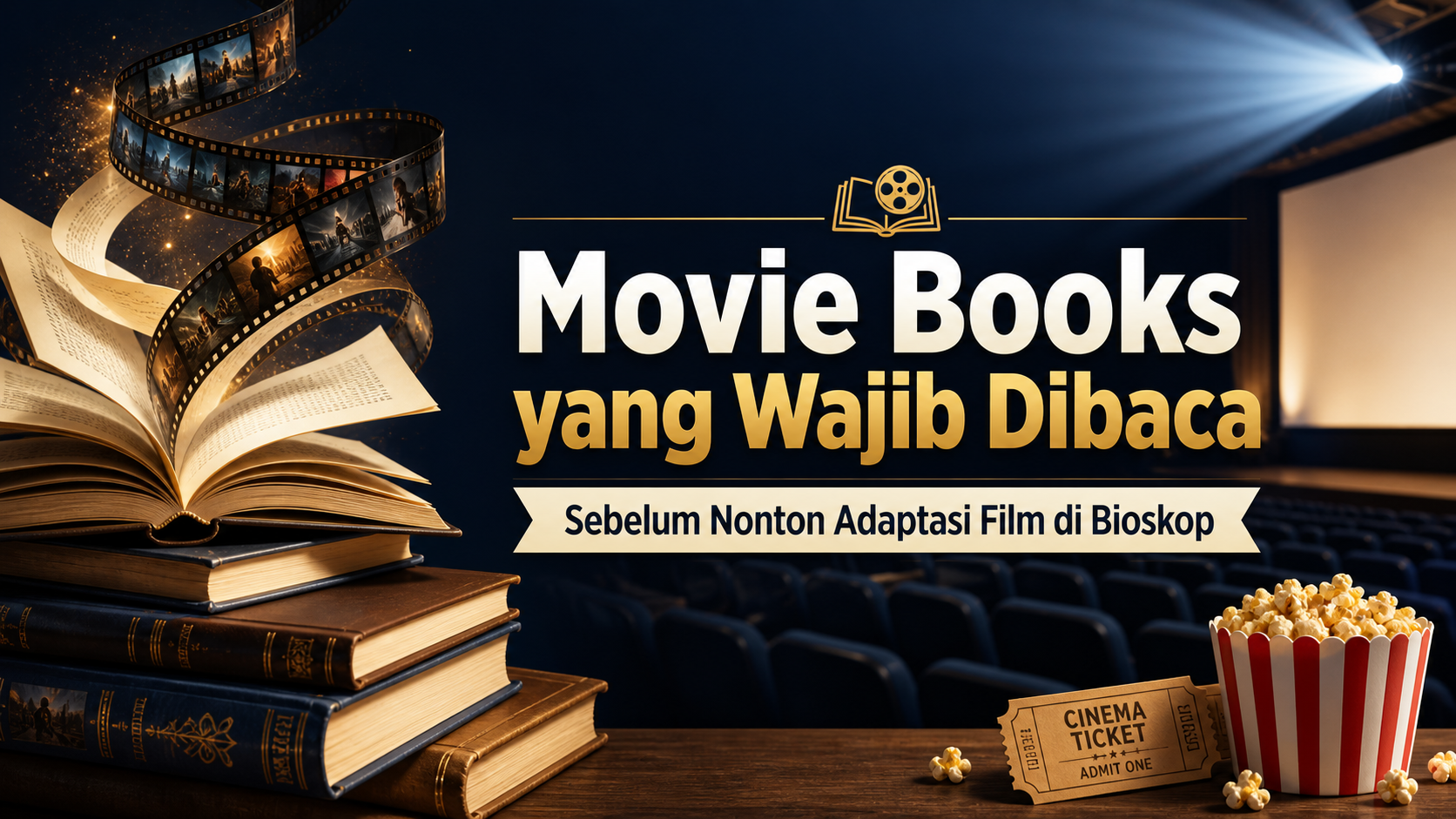 adaptasi - Movie Books yang Wajib Dibaca Sebelum Nonton Adaptasi Film di Bioskop