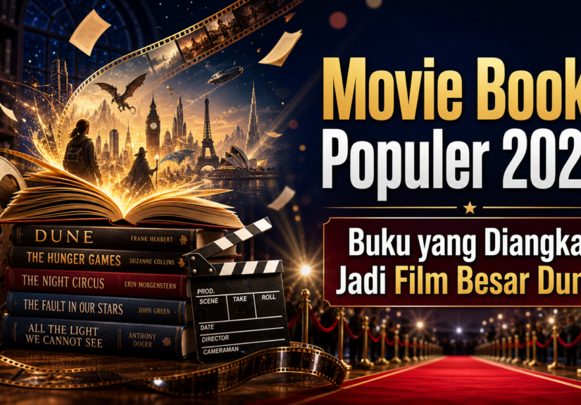 books - Movie Books Populer 2026: Buku yang Diangkat Jadi Film Besar Dunia