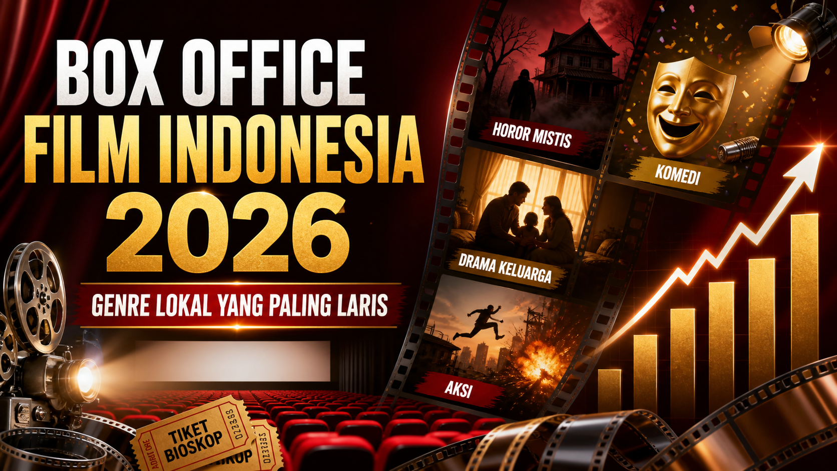 film - Box Office Film Indonesia 2026: Genre Lokal yang Paling Laris