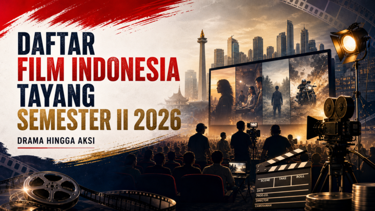 film - Daftar Film Indonesia Tayang Semester II 2026: Drama hingga Aksi