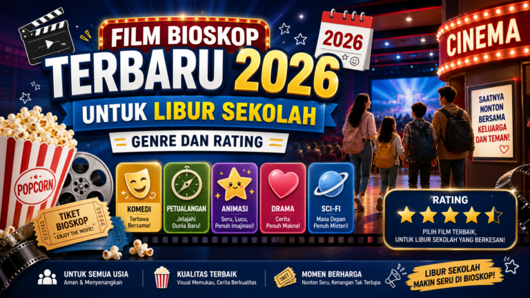 film - Film Bioskop Terbaru 2026 untuk Libur Sekolah: Genre dan Rating