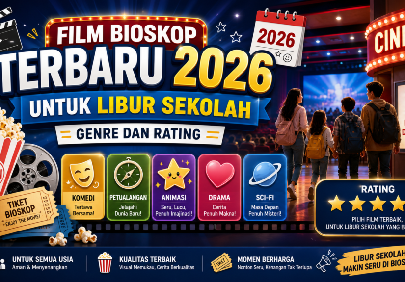film - Film Bioskop Terbaru 2026 untuk Libur Sekolah: Genre dan Rating
