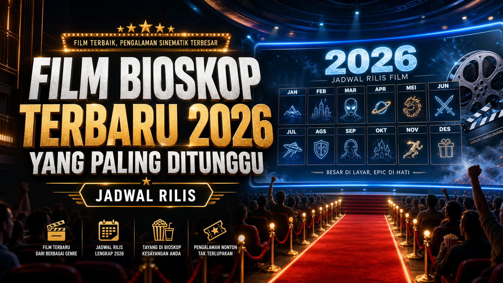 film - Film Bioskop Terbaru 2026 yang Paling Ditunggu: Jadwal Rilis