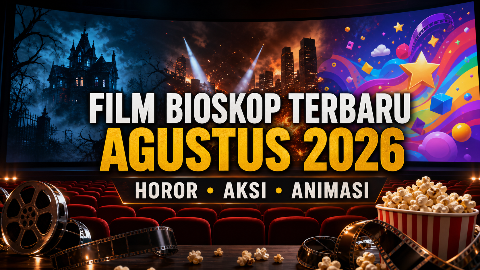 film - Film Bioskop Terbaru Agustus 2026: Horor, Aksi, Animasi