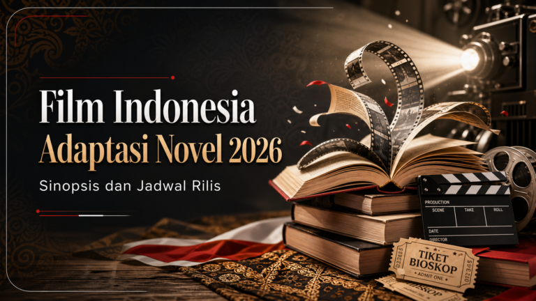 film - Film Indonesia Adaptasi Novel 2026: Sinopsis dan Jadwal Rilis