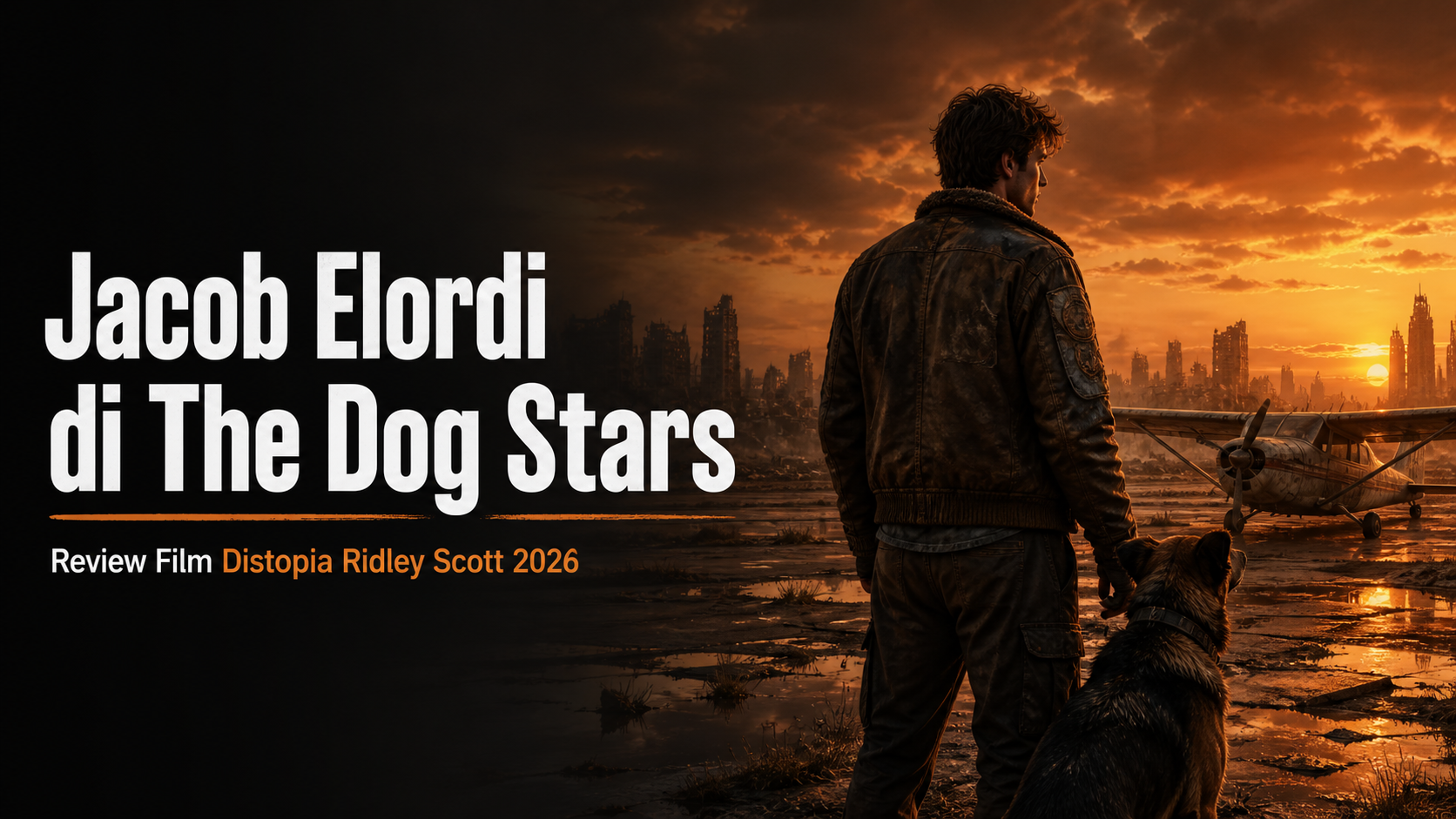 jacob - Jacob Elordi di The Dog Stars: Review Film Distopia Ridley Scott 2026