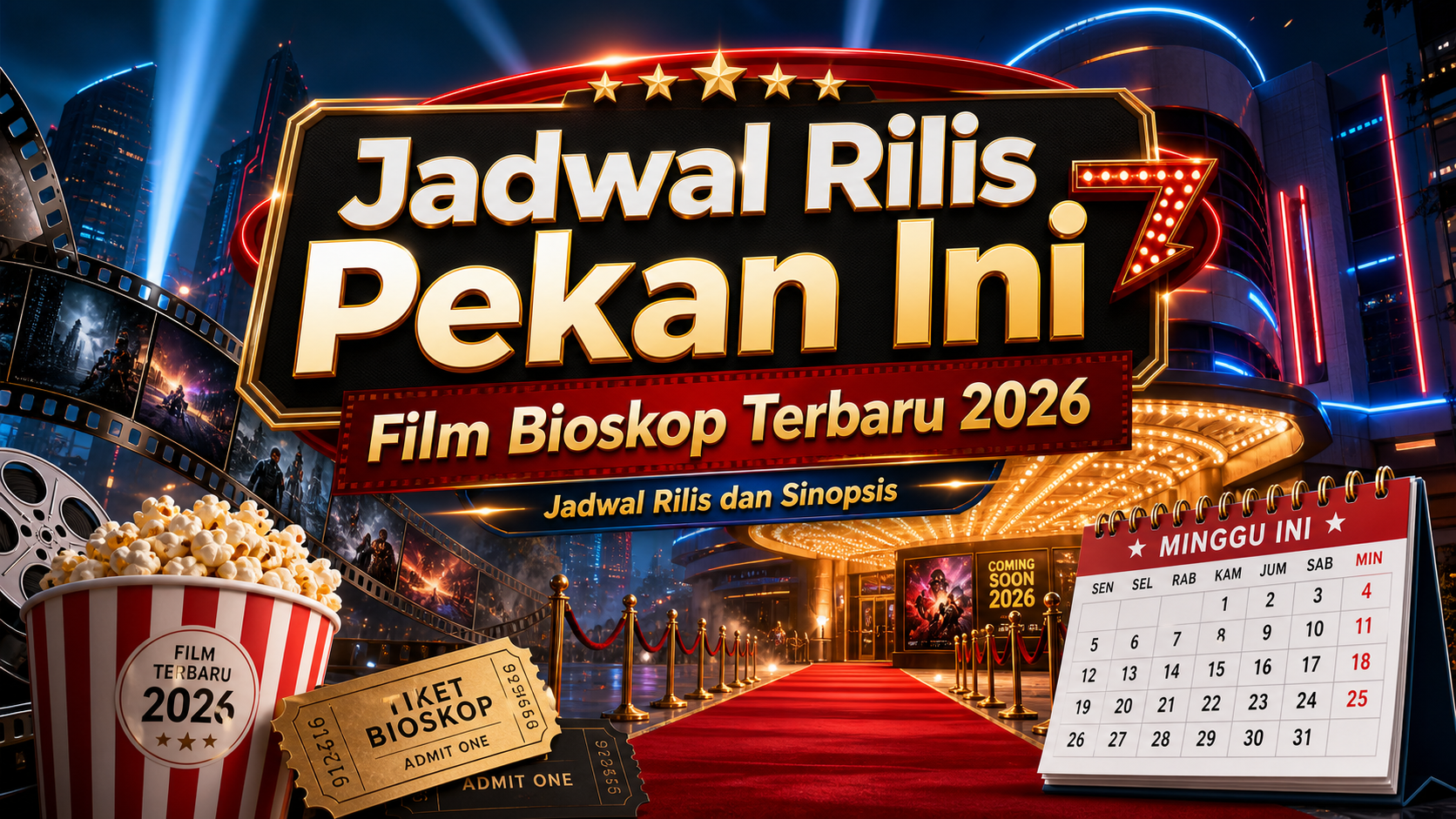 Jadwal Rilis Pekan Ini - film