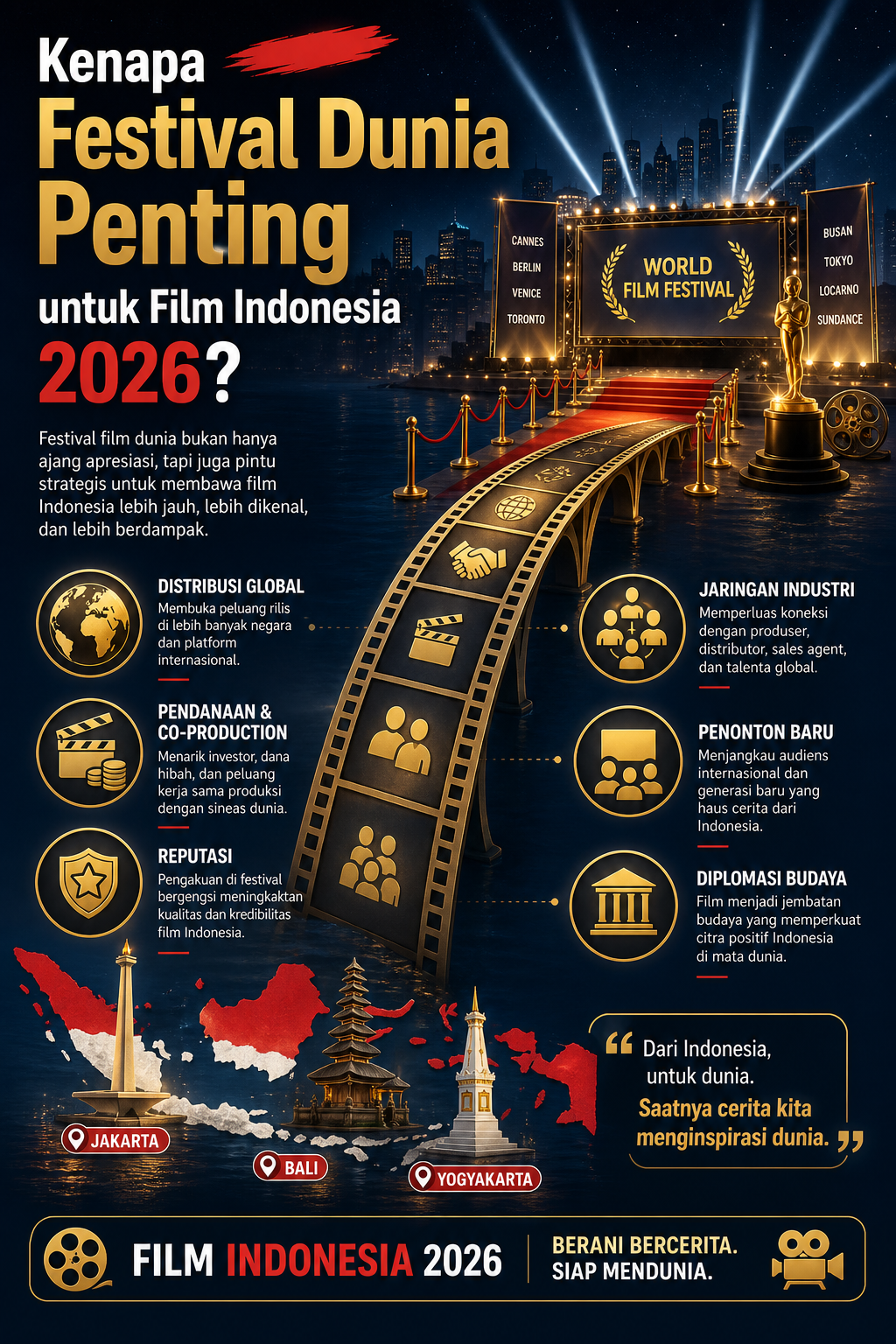 Kenapa Festival Dunia Penting untuk Film Indonesia 2026? - film