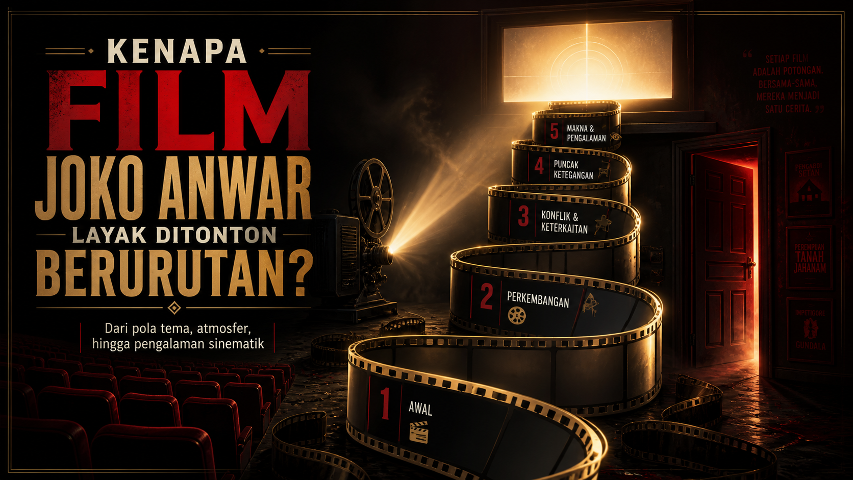Kenapa Film Joko Anwar Layak Ditonton Berurutan? - joko