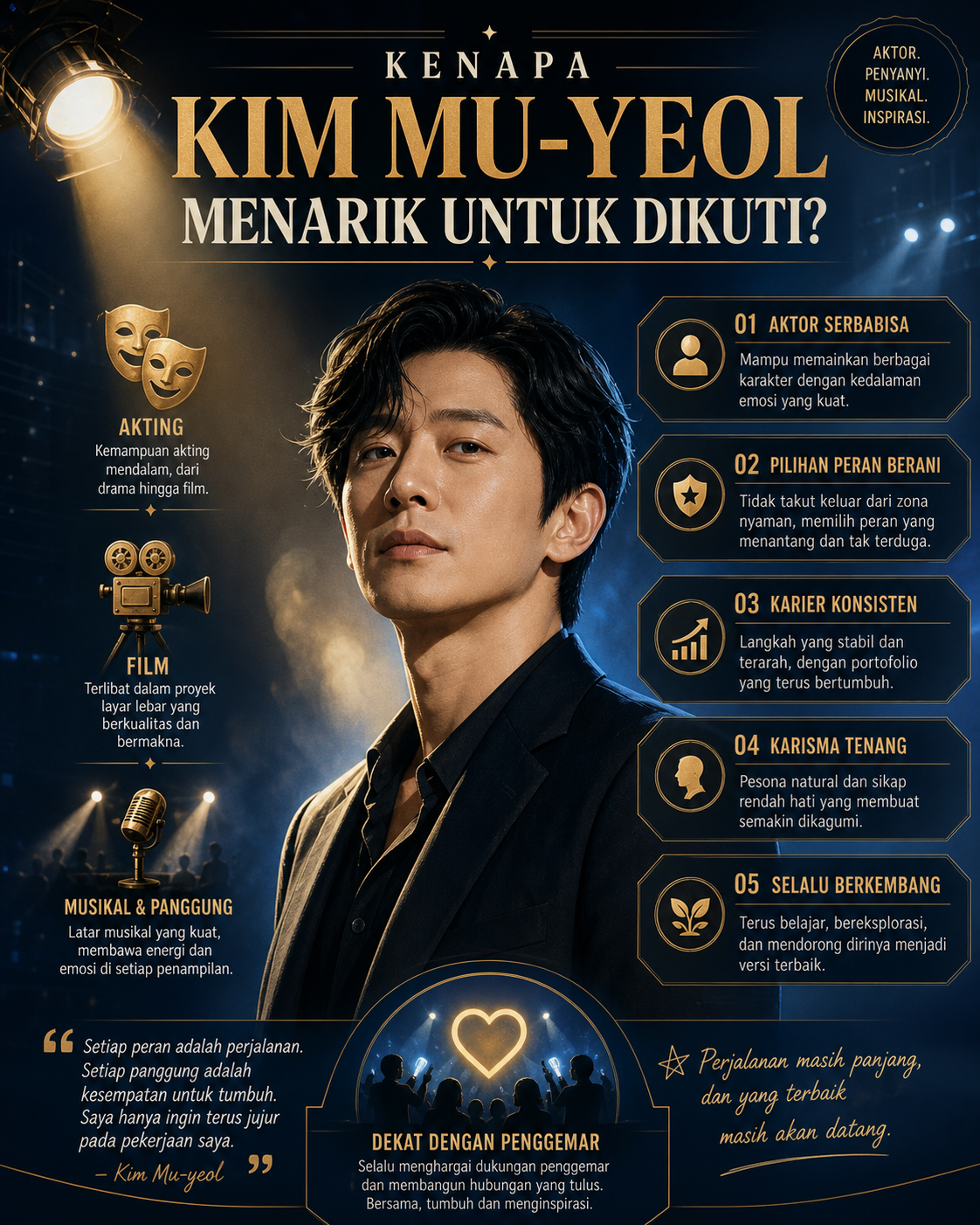 Kenapa Kim Mu-yeol Menarik untuk Diikuti? - kim