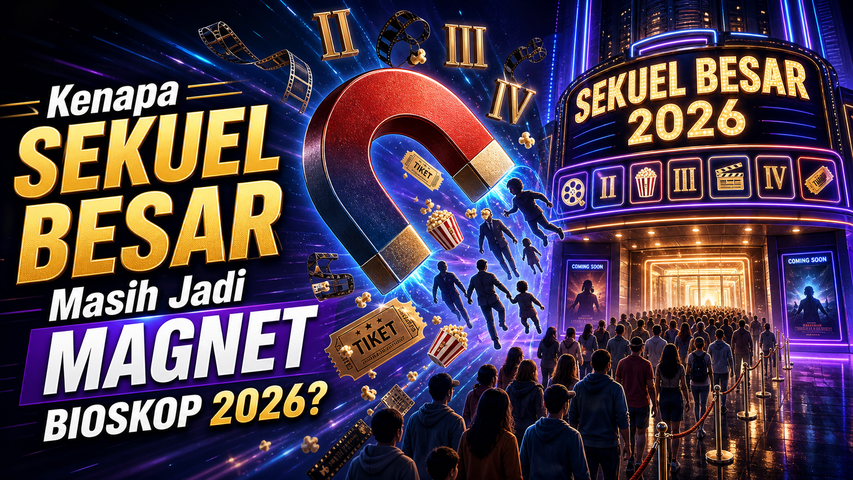 Kenapa Sekuel Besar Masih Jadi Magnet Bioskop 2026? - film