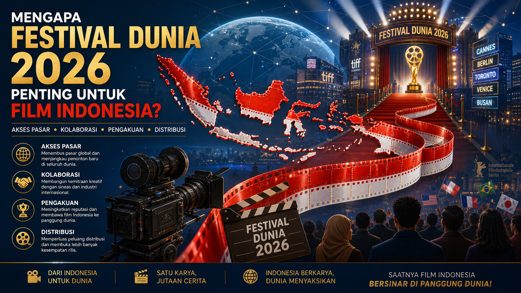 Mengapa Festival Dunia 2026 Penting untuk Film Indonesia? - film