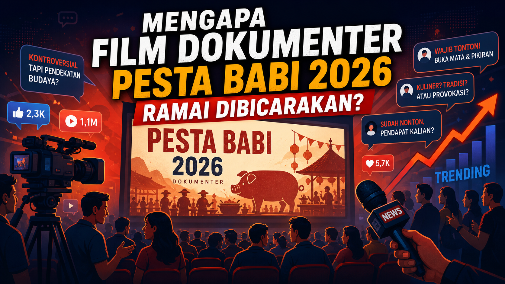 Mengapa Film Dokumenter Pesta Babi 2026 Ramai Dibicarakan? - dokumenter