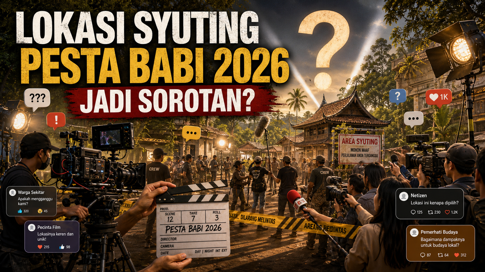 Mengapa Lokasi Syuting Pesta Babi 2026 Jadi Sorotan? - pesta