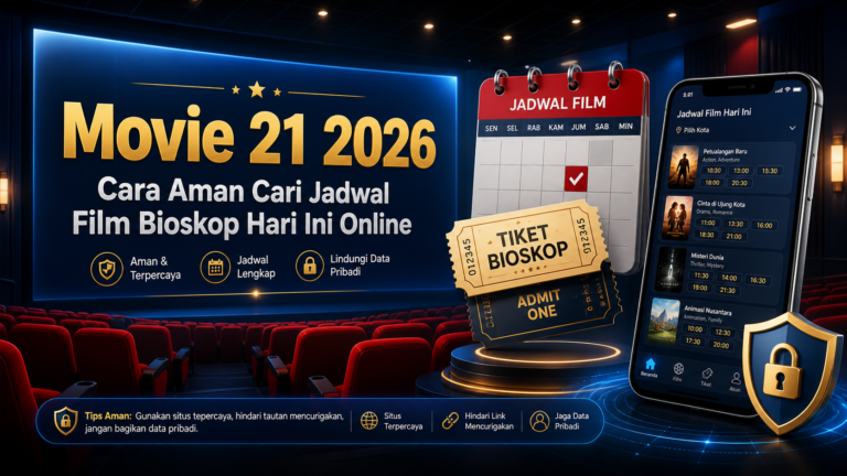 movie - Movie 21 2026: Cara Aman Cari Jadwal Film Bioskop Hari Ini Online