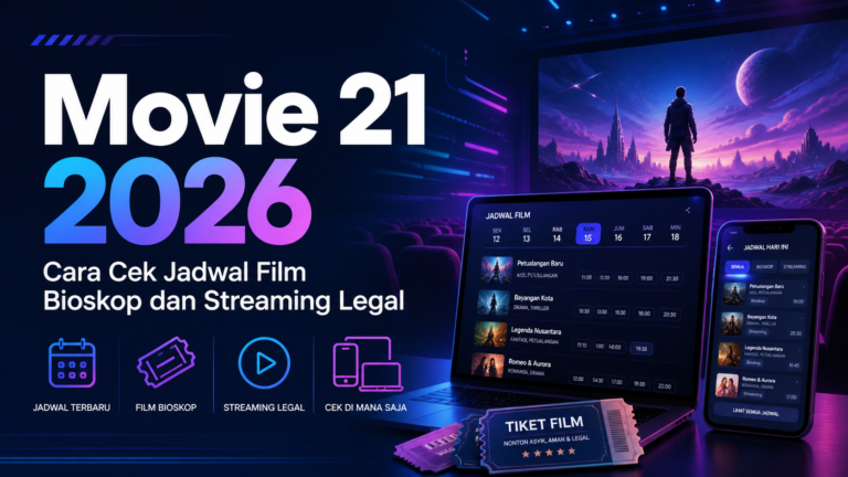 movie - Movie 21 2026: Cara Cek Jadwal Film Bioskop dan Streaming Legal