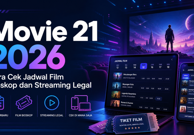 movie - Movie 21 2026: Cara Cek Jadwal Film Bioskop dan Streaming Legal