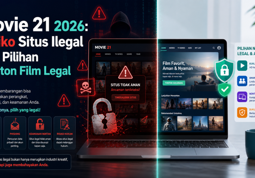 movie - Movie 21 2026: Risiko Situs Ilegal dan Pilihan Nonton Film Legal