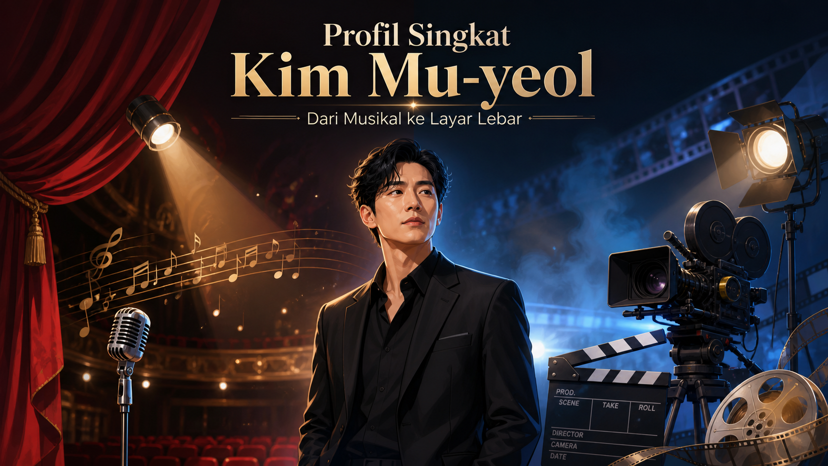 Profil Singkat Kim Mu-yeol: Dari Musikal ke Layar Lebar - kim