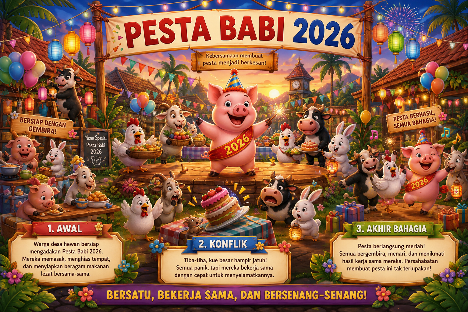 Ringkasan Cerita Pesta Babi 2026 - pestababi