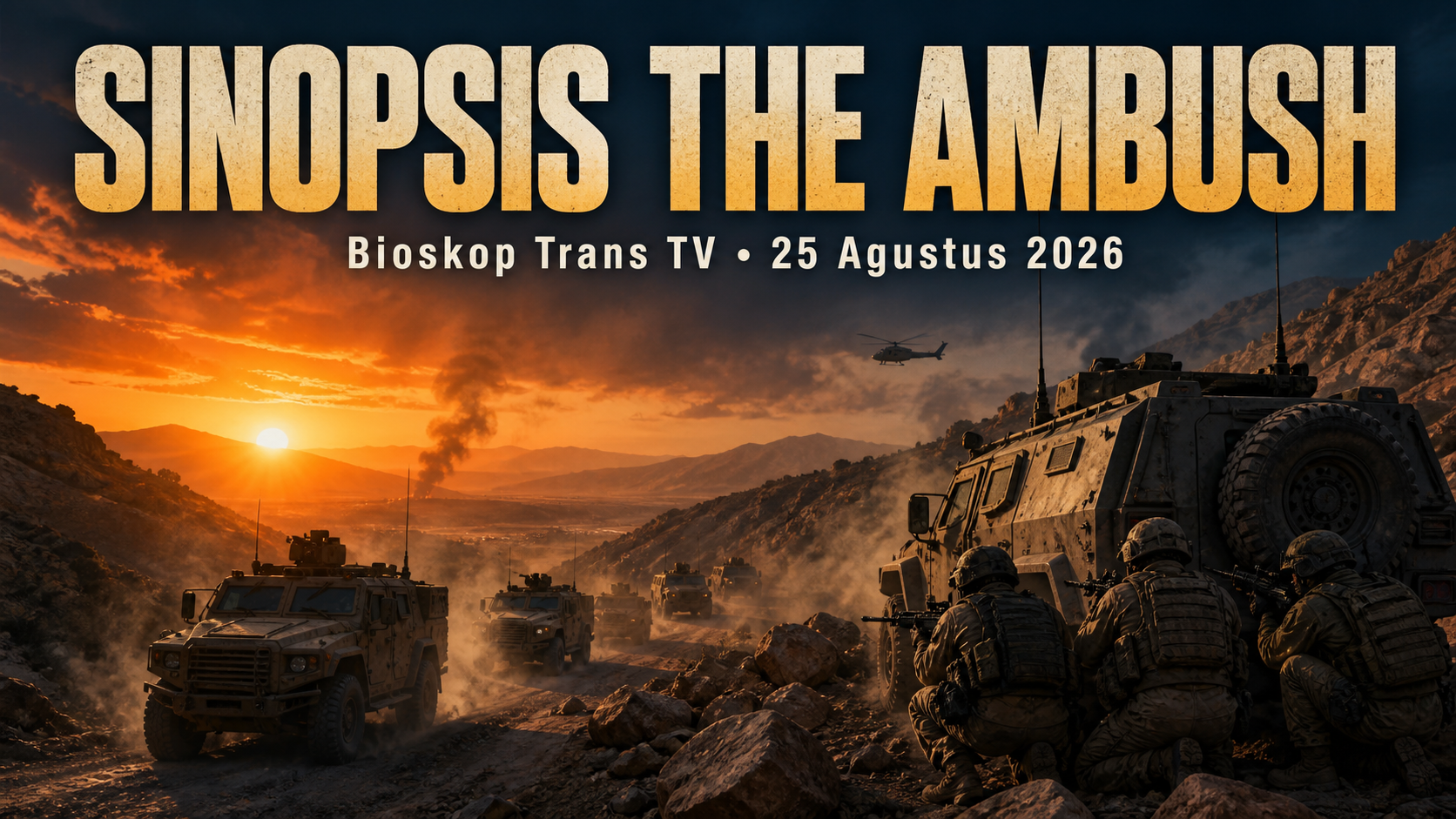 Sinopsis The Ambush, Bioskop Trans TV 25 Agustus 2026 - ambush