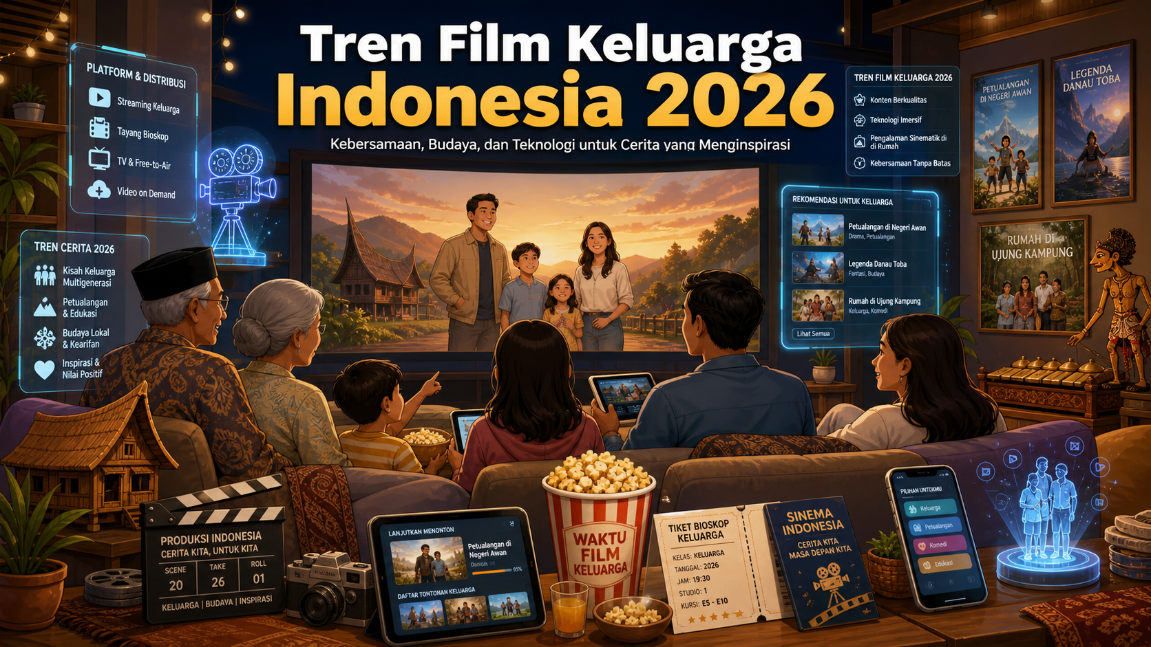 Tren Film Keluarga Indonesia 2026 - film