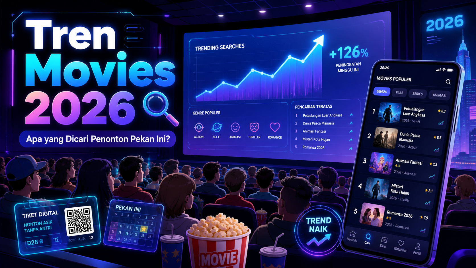 Tren Movies 2026 Pekan Ini: Apa yang Sedang Dicari Penonton? - movies