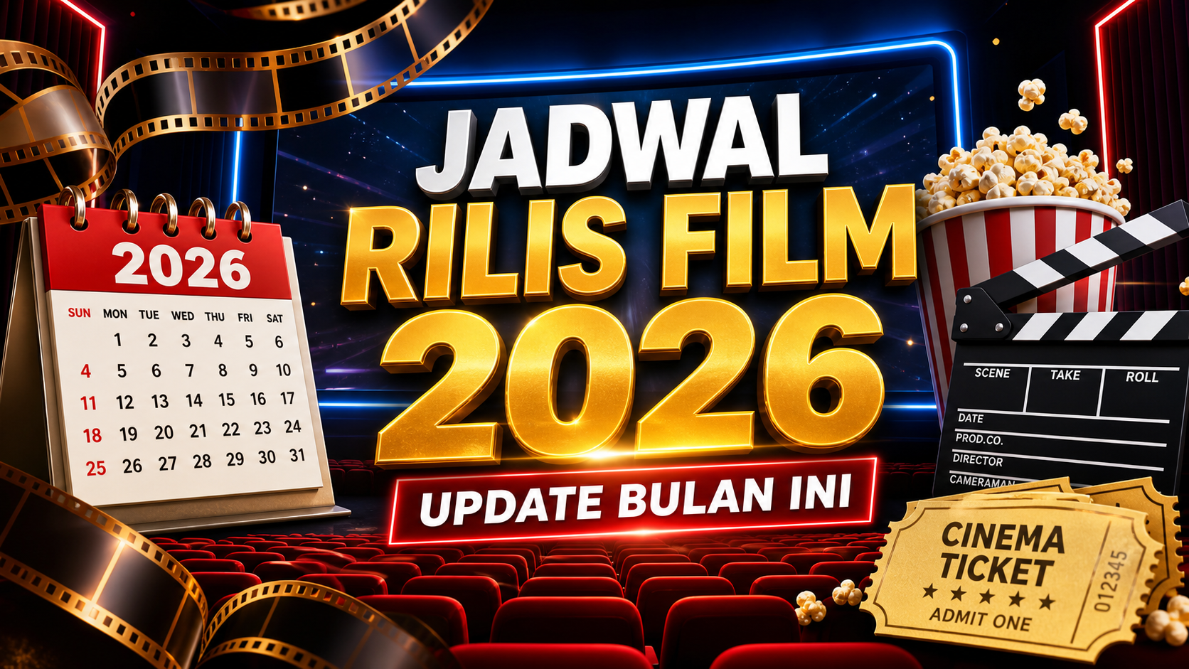 Update Jadwal Rilis Film Bioskop Terbaru 2026 Bulan Ini - film