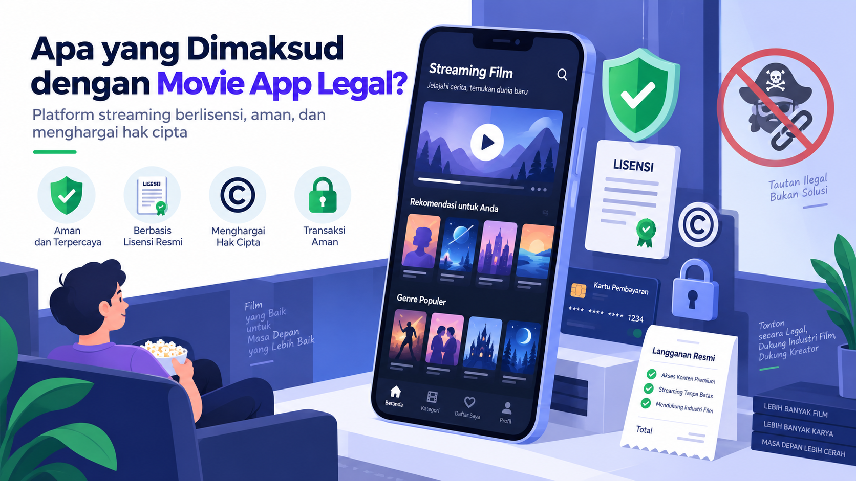 Apa yang Dimaksud dengan Movie App Legal? - movie