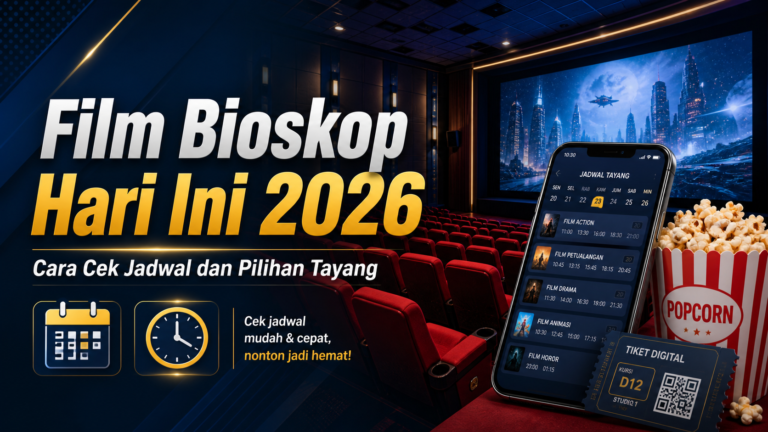 bioskop - Film Bioskop Hari Ini 2026: Cara Cek Jadwal dan Pilihan Tayang