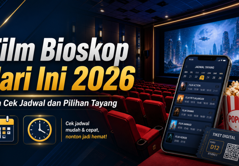 bioskop - Film Bioskop Hari Ini 2026: Cara Cek Jadwal dan Pilihan Tayang