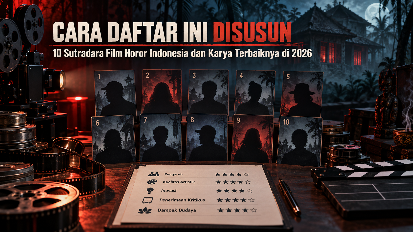 Cara Daftar Ini Disusun - horor